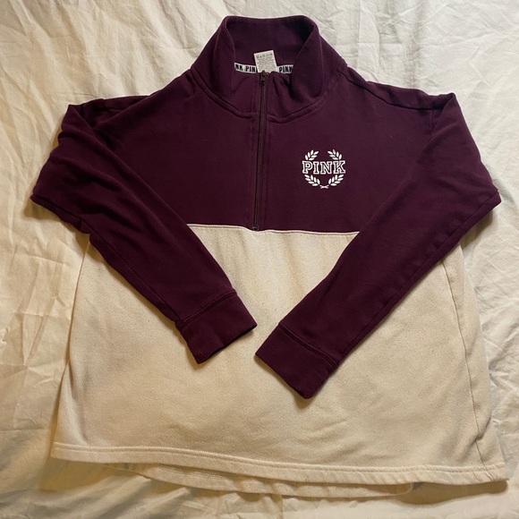 Victoria Secret Pink sequin pull over. - Picture 2 of 4